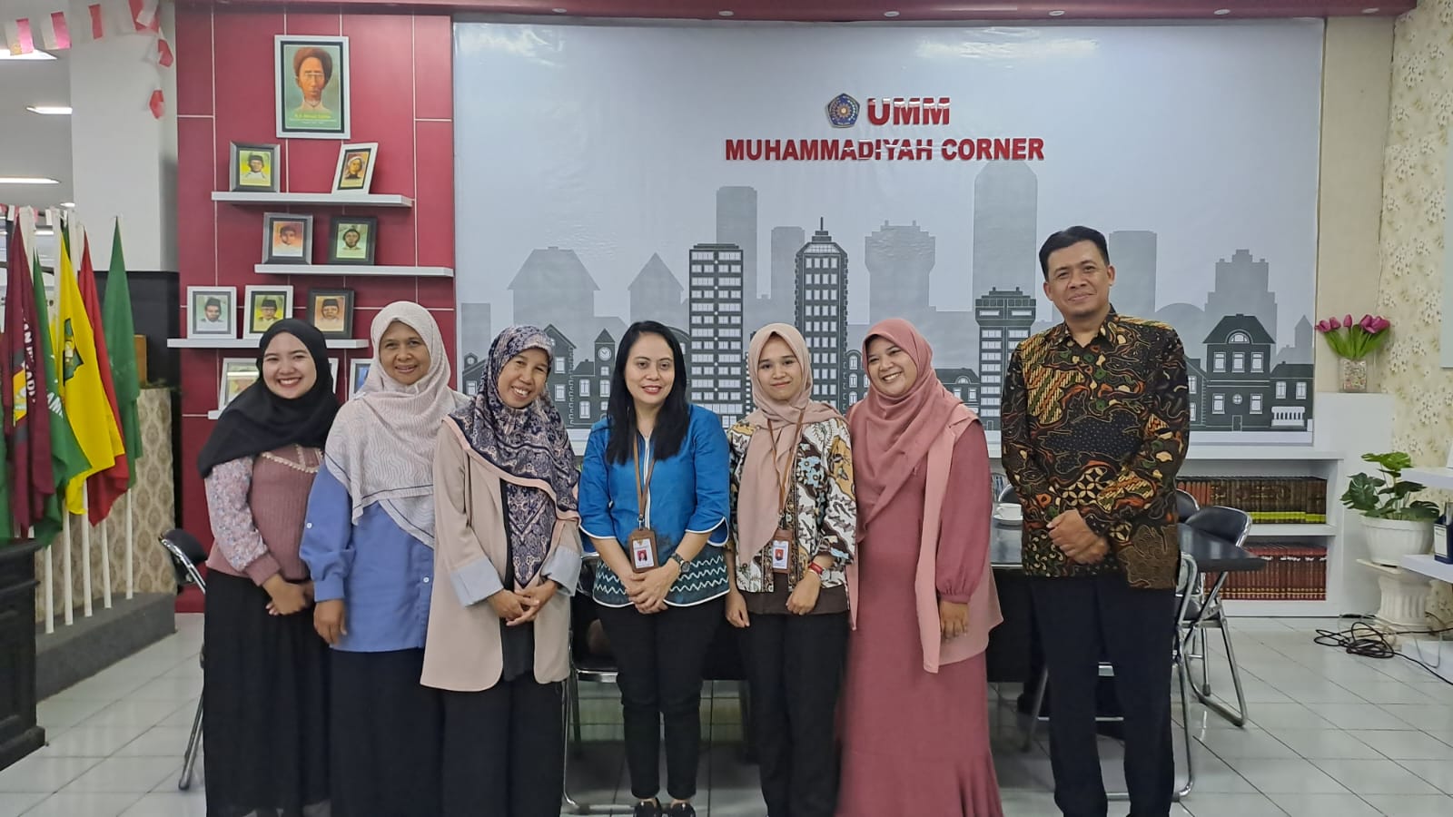 kunjungan kerja dari Perpustakaan Nasional Republik Indonesia, kamis, 14 Desember 2023. 